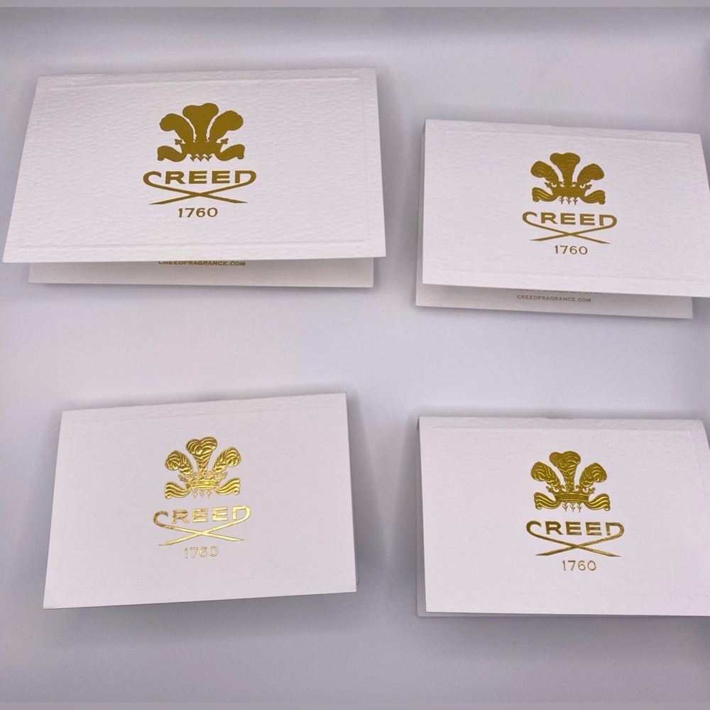 Creed Perfume Sample Bag Carmina Acqua Fiorentina Queen of Silk Love In White